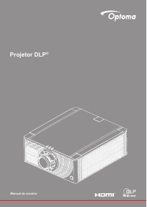 Manual Optoma ZK1050 Projetor