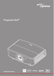 Manual de uso Optoma ZK507-W Proyector
