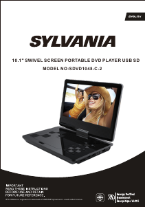 Manual Sylvania SDVD1048-C-2 DVD Player