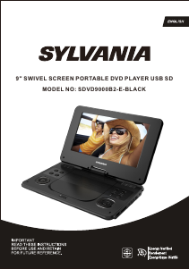 Manual Sylvania SDVD9000B2-E DVD Player