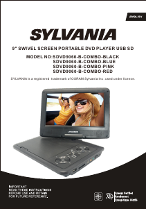 Handleiding Sylvania SDVD9060-B-COMBO DVD speler