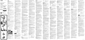 Manuale Sony SPK-AS2 Custodia subacquea per fotocamera