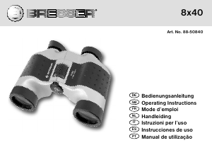 Manual Bresser 88-50840 8x40 Binoculars