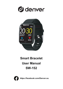 Instrukcja Denver SW-152 Smartwatch