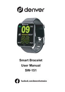 Instrukcja Denver SW-151 Smartwatch