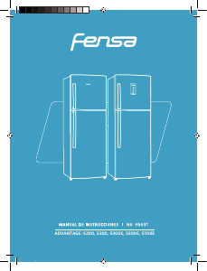 Manual de uso Fensa Advantage 5300E Frigorífico combinado