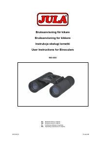 Manual Jula 953-003 Binoculars