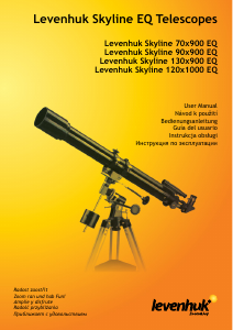 Manual Levenhuk Skyline 90x900 EQ Telescope