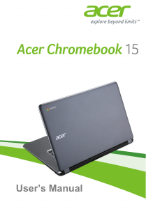 Manual Acer Chromebook 15 Laptop