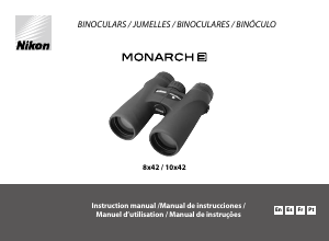 Mode d’emploi Nikon Monarch 3 10x42 Jumelles