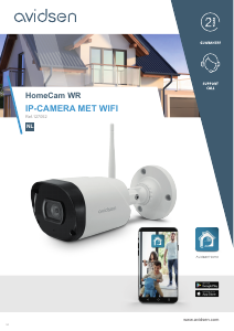 Handleiding Avidsen 127052 HomeCam WR IP camera