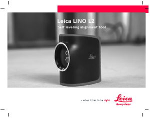 Priručnik Leica Lino L2 Linijski laser