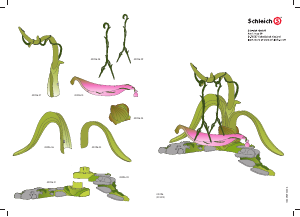Bruksanvisning Schleich set 42096 World of Fantasy Älvgunga