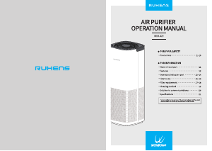 Handleiding Ruhens WHA-320 Luchtreiniger