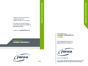 Manual de uso Fensa Combi Progress 3100 Frigorífico combinado