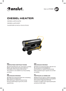 Manual Anslut 013-433 Heater