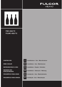 Manual de uso Fulgor FCLWC 4522 TC BK Vinoteca