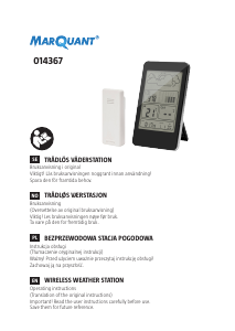 Manual MarQuant 014-367 Weather Station