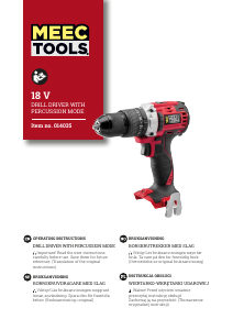 Manual Meec Tools 014-035 Drill-Driver