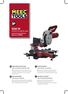 Handleiding Meec Tools 009-460 Verstekzaag