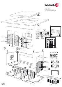 Bruksanvisning Schleich set 40164 World of Nature Häststall