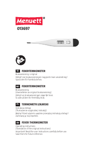 Manual Menuett 013-697 Thermometer