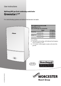 Handleiding Worcester Greenstar 25i Geiser