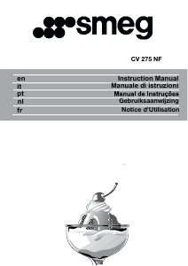 Manuale Smeg CV275NF Congelatore