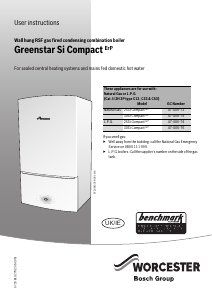 Manual Worcester Greenstar 25Si Compact Gas Boiler