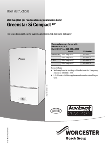 Handleiding Worcester Greenstar 25Si Compact Geiser