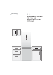 Manuale Smeg FC21XDND Frigorifero-congelatore