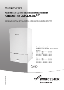 Manual Worcester Greenstar 29CDi Classic Gas Boiler