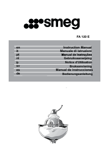 Manuale Smeg FA120E Frigorifero