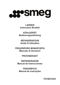 Manuale Smeg FS18EV3HX Frigorifero