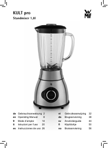 Brugsanvisning WMF KULT Pro Blender