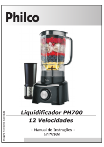 Manual Philco PH700 Liquidificadora