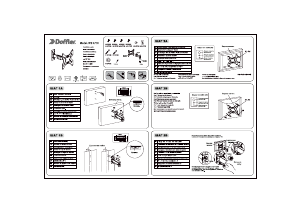 説明書 Doffler WB 4710 ウォールマウント