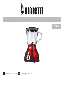 Manual Bialetti FRL01 Liquidificadora