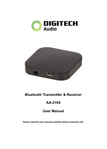 Handleiding Digitech AA-2104 Bluetooth adapter