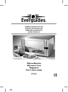 Bedienungsanleitung Everglades EV 262 Mikrowelle