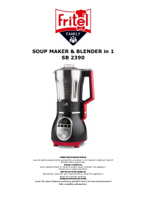 Handleiding Fritel SB 2390 Soepmaker