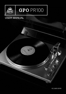 Manual GPO PR100 Turntable