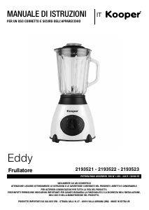 Manual Kooper 2193521 Eddy Blender