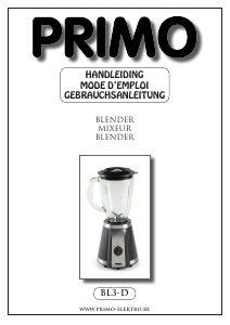 Handleiding Primo BL3-D Blender