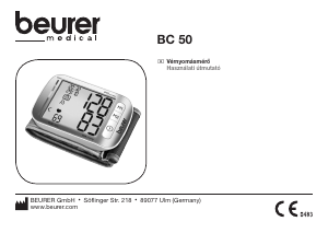 Használati útmutató Beurer BC 50 Vérnyomásmérő
