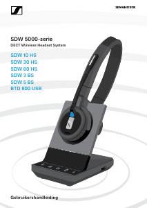 Handleiding Sennheiser SDW 3 BS Headset