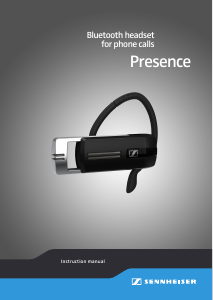 Manual Sennheiser Presence Headset