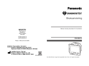 Bruksanvisning Panasonic EW-BW10 Blodtrycksmätare