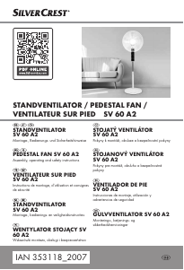 Instrukcja SilverCrest IAN 353118 Wentylator