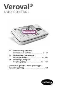 كتيب Veroval Duo Control جهاز قياس ضغط الدم